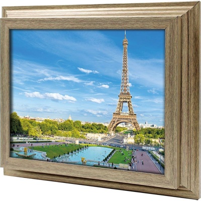  Ключница Вид на Эйфелеву башню. Париж., Антик, 20x25 см фото в интернет-магазине