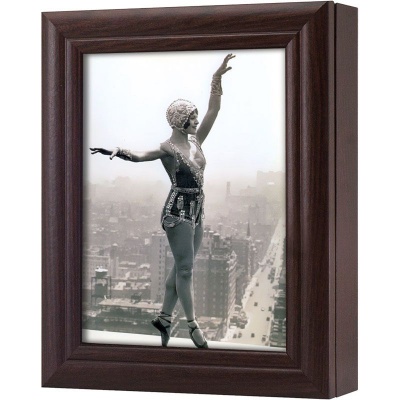  Ключница Балет над городом, Обсидиан, 13x18 см фото в интернет-магазине