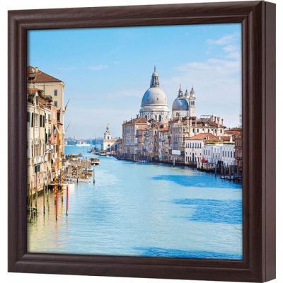  Ключница Венеция. Вид в солнечный день, Обсидиан, 30x30 см фото в интернет-магазине