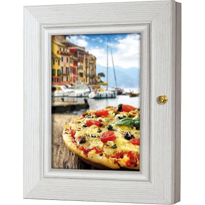  Ключница Итальянская пицца, Жемчуг, 13x18 см фото в интернет-магазине