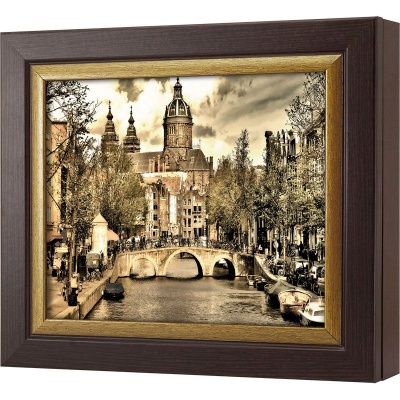  Ключница Замок в Амстердаме, Турмалин/Золото, 20x25 см фото в интернет-магазине