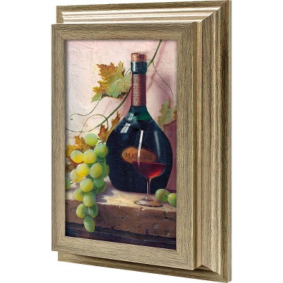  Ключница Красное вино, Антик, 11x20 см фото в интернет-магазине