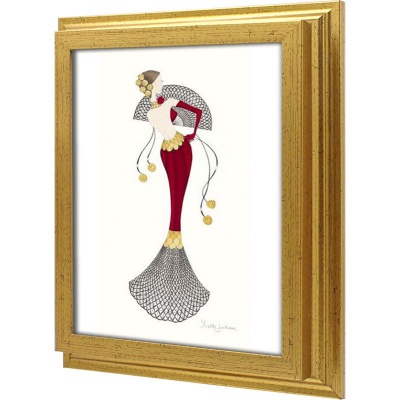  Ключница Сеньорита II, Золото, 20x25 см фото в интернет-магазине