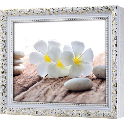 Ключница Белые франджипани, Алмаз, 20x25 см фото в интернет-магазине
