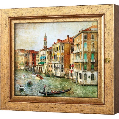  Ключница Венеция. Гранд-канал, Авантюрин, 20x25 см фото в интернет-магазине