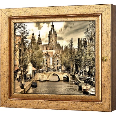  Ключница Замок в Амстердаме, Авантюрин, 20x25 см фото в интернет-магазине