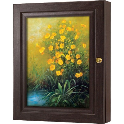  Ключница Желтые цветы, Турмалин, 20x25 см фото в интернет-магазине