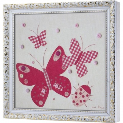  Ключница Вышитые бабочки, Алмаз, 30x30 см фото в интернет-магазине