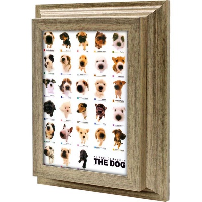  Ключница Собаки, Антик, 13x18 см фото в интернет-магазине