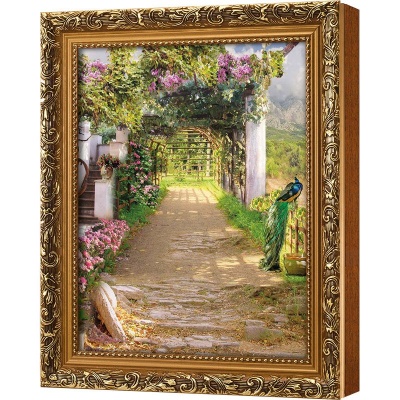  Ключница Павлин в саду, Цитрин, 20x25 см фото в интернет-магазине