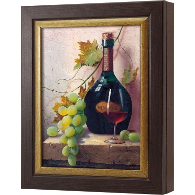  Ключница Красное вино, Турмалин/Золото, 20x25 см фото в интернет-магазине