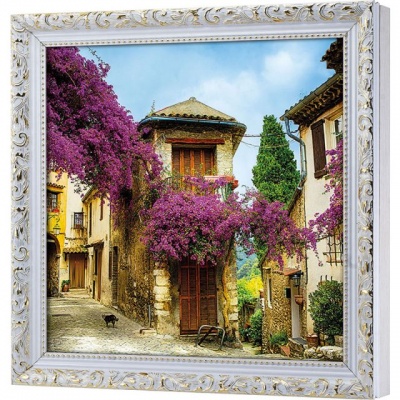  Ключница Цветущая улочка , Алмаз, 30x30 см фото в интернет-магазине