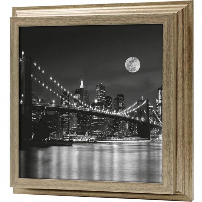  Ключница Стильный Нью-Йорк, Антик, 30x30 см фото в интернет-магазине