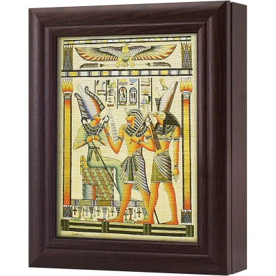  Ключница Папирус VIII, Обсидиан, 13x18 см фото в интернет-магазине