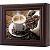  Ключница Ароматный эспрессо, Обсидиан, 13x18 см фото в интернет-магазине
