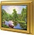  Ключница Весельная лодка, Золото, 20x25 см фото в интернет-магазине