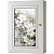  Ключница Белые цветы шиповника, Жемчуг, 11x20 см фото в интернет-магазине