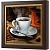  Ключница Ароматный кофе, Турмалин/Золото, 30x30 см фото в интернет-магазине