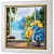  Ключница Солнечный пейзаж с цветами , Жемчуг/Золото, 30x30 см фото в интернет-магазине