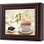  Ключница Жасминовый чай, Обсидиан, 13x18 см фото в интернет-магазине