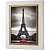  Ключница Эйфелева башня и красный автомобиль, Жемчуг/Золото, 20x25 см фото в интернет-магазине