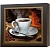  Аптечка Ароматный кофе, Турмалин/Золото, 29x29 см фото в интернет-магазине