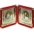  Икона Большая венчальная пара в красной бархатной шкатулке с резными уголками, SH20 фото в интернет-магазине