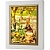  Ключница Натюрморт с оливками, Жемчуг/Золото, 20x25 см фото в интернет-магазине