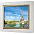  Ключница Вид на Эйфелеву башню. Париж., Жемчуг/Золото, 20x25 см фото в интернет-магазине