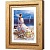  Ключница Девушка у моря, Авантюрин, 20x25 см фото в интернет-магазине