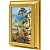  Ключница Живописный пейзаж, Золото, 11x20 см фото в интернет-магазине
